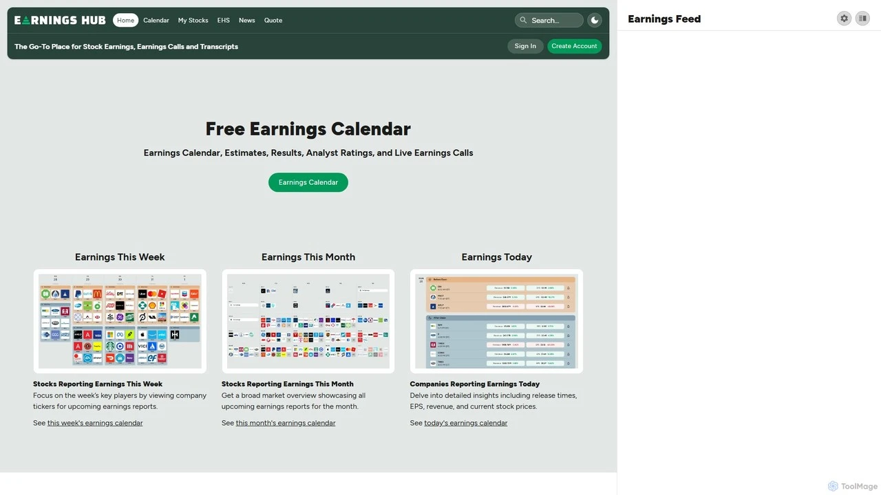 EarningsHub