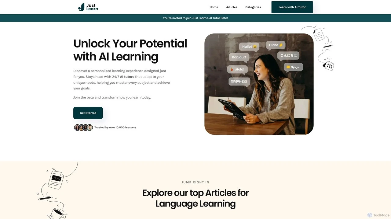 Justlearn