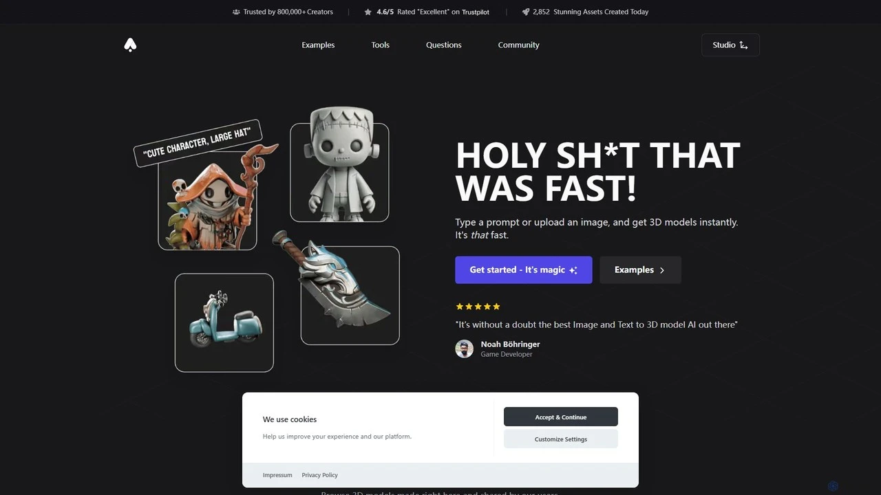3D AI Studio