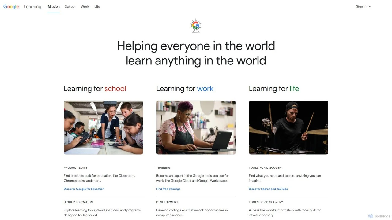 Google Learning