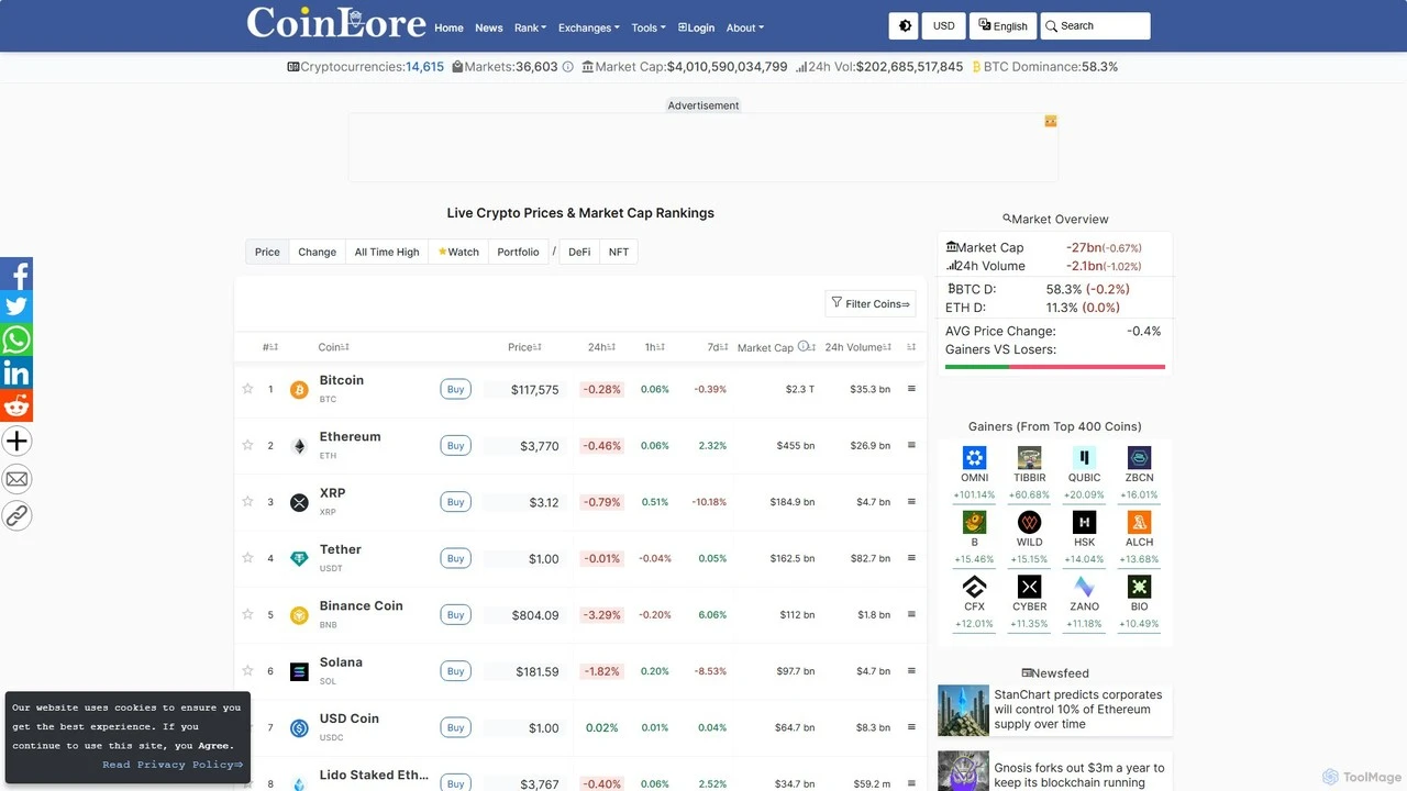 CoinLore