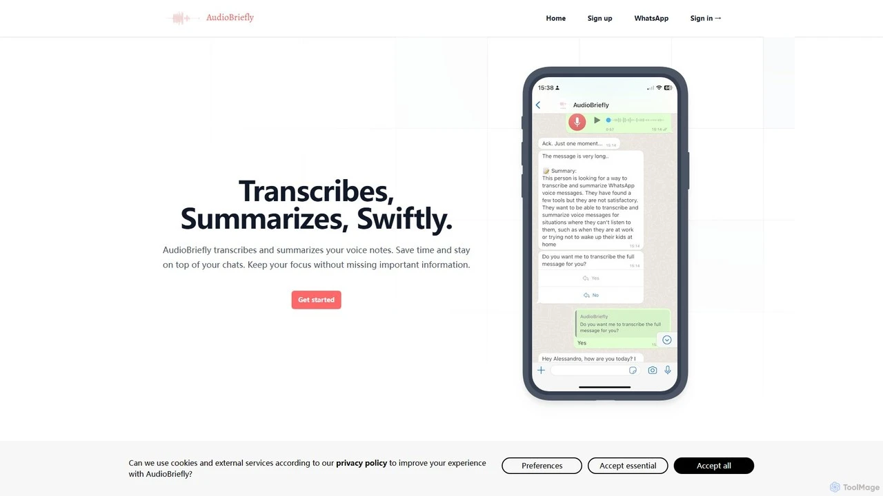 AudioBriefly