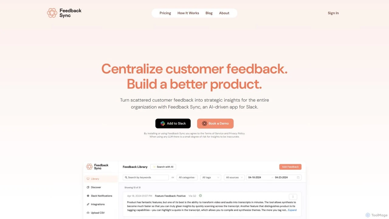 Feedback Sync