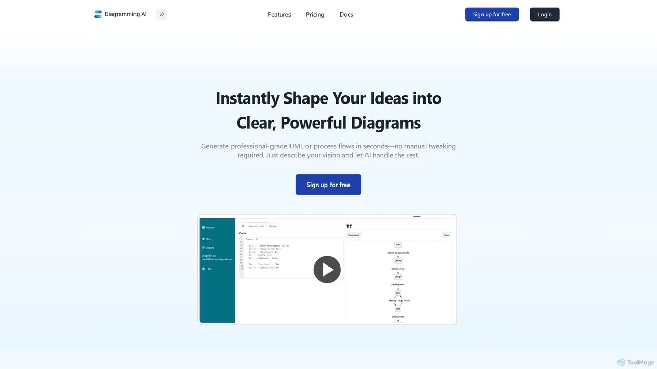 Diagramming AI