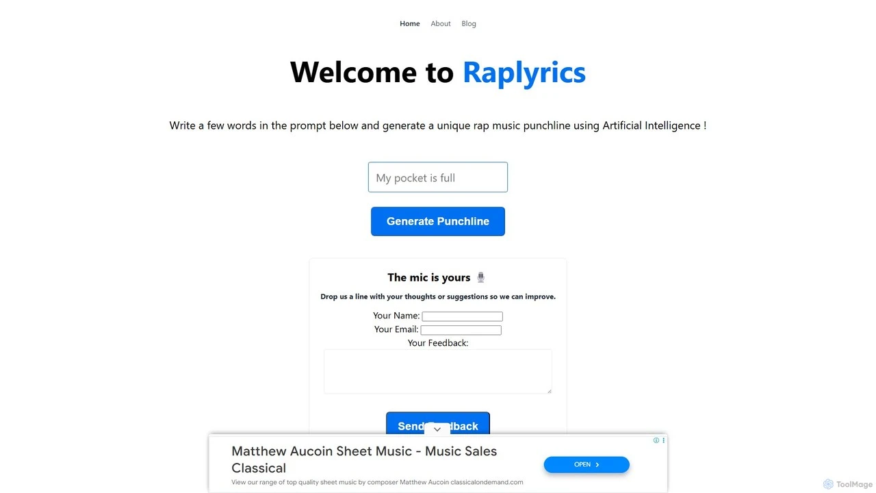 Raplyrics
