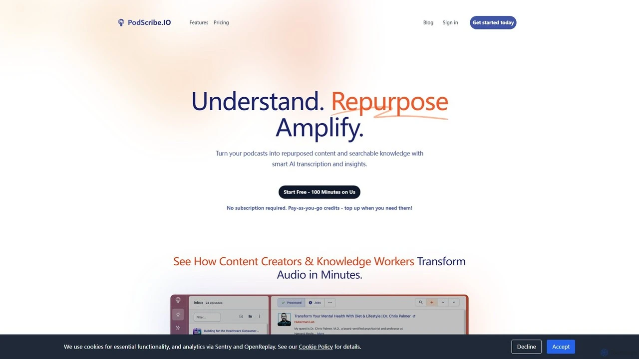 PodScribe