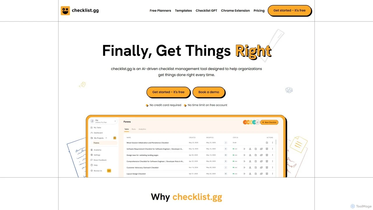 checklist.gg
