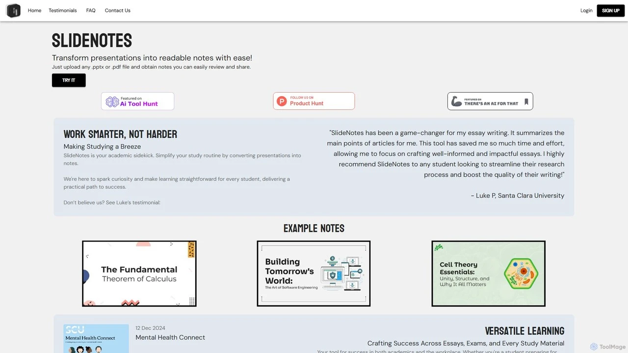 SlideNotes