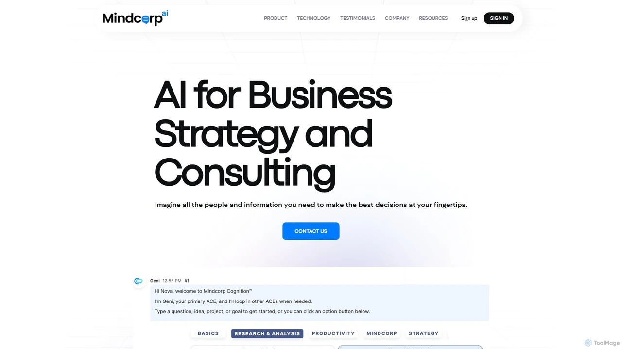 Mindcorp Cognition